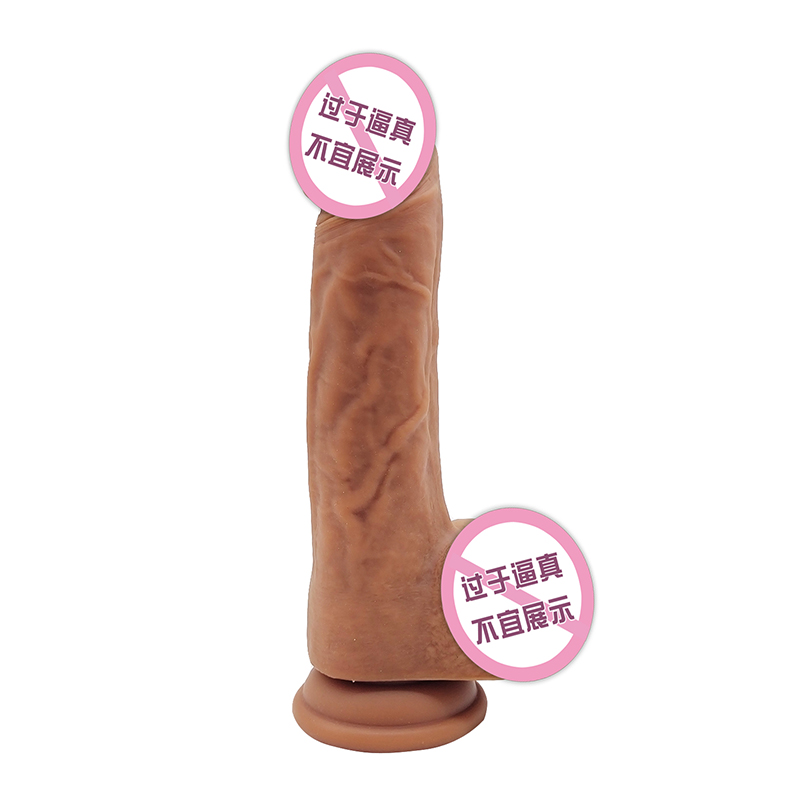 870 ขายส่งจำลองยอดนิยม Cock Penis Didol Sex Toy Sucker Women Dildos คริสตัลที่สมจริงมากสำหรับผู้หญิงผู้ชาย